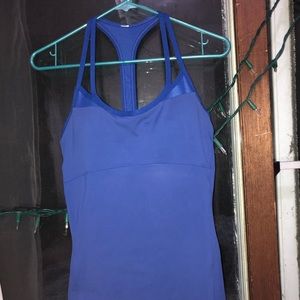 Alo Yoga Tank Top w/ Built in Sports Bra, Size: 4